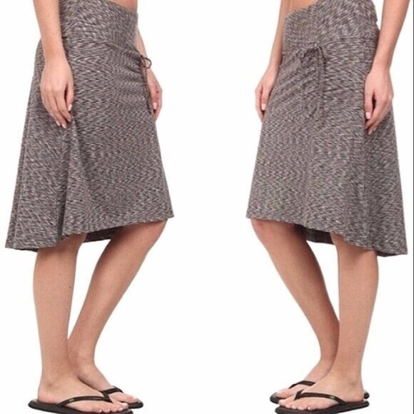 The North Face | Women's Gray Pull On Cypress Knee Length Skirt Size S Small - Picture 3 of 11